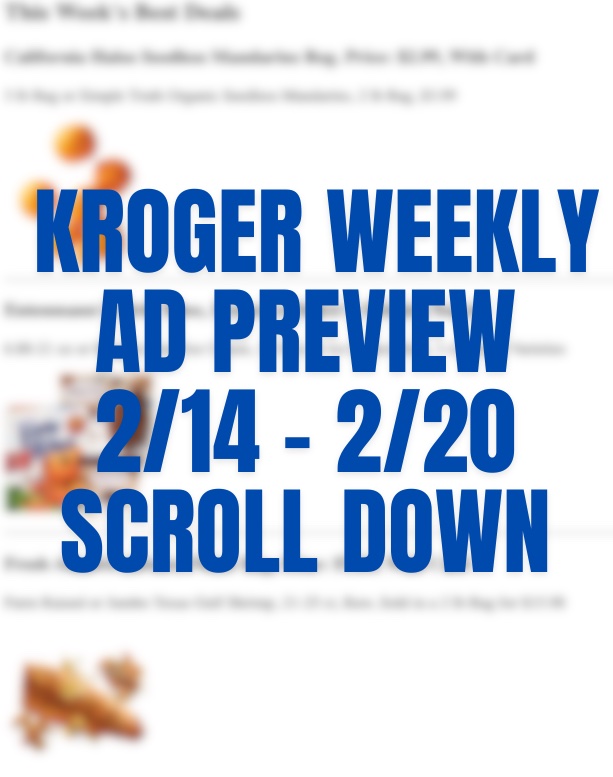 Kroger Weekly Ad