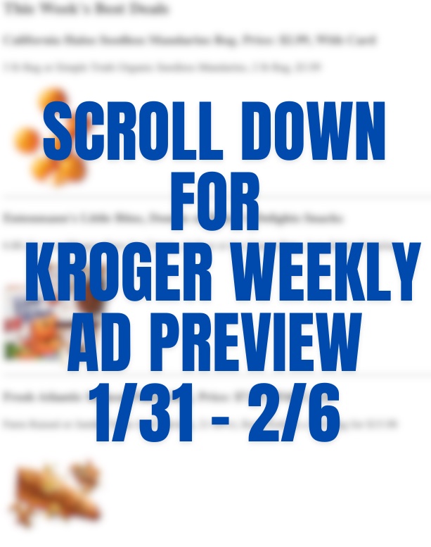 Kroger Weekly Ad