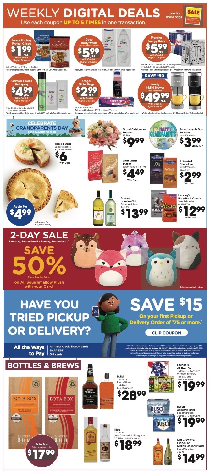 Kroger Weekly Ad Sep 6 - 12, 2023 page 3