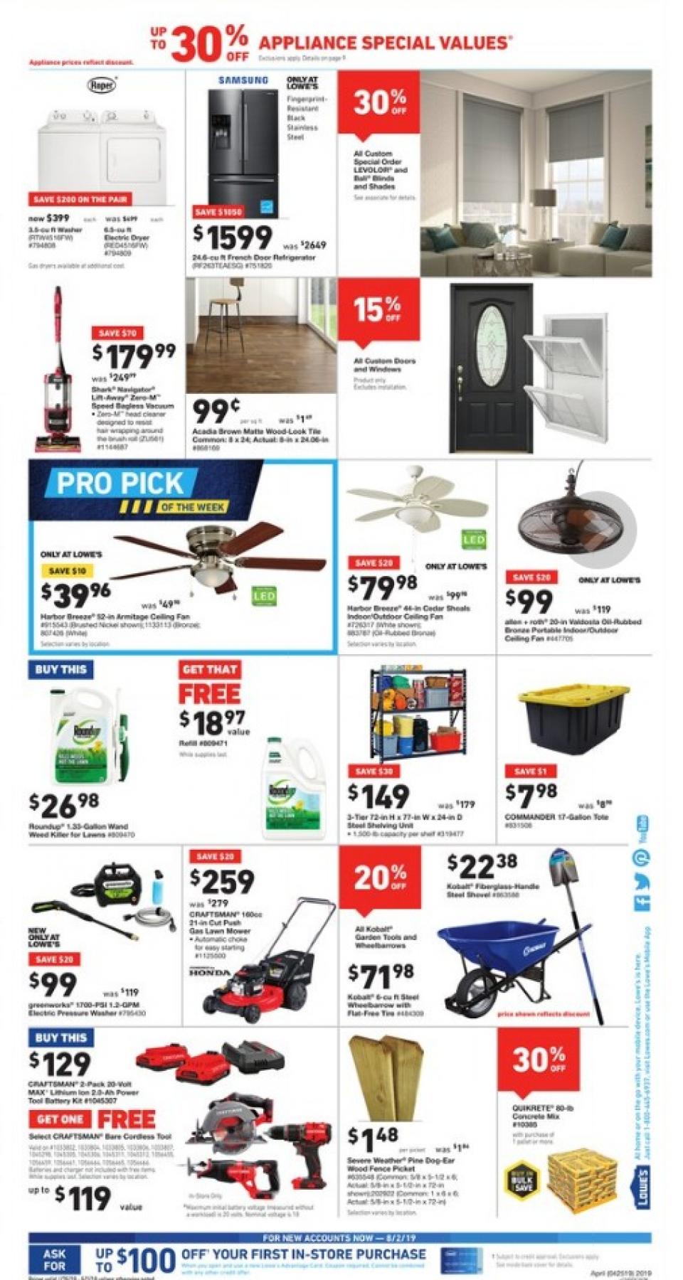 Lowe's Ad page 15