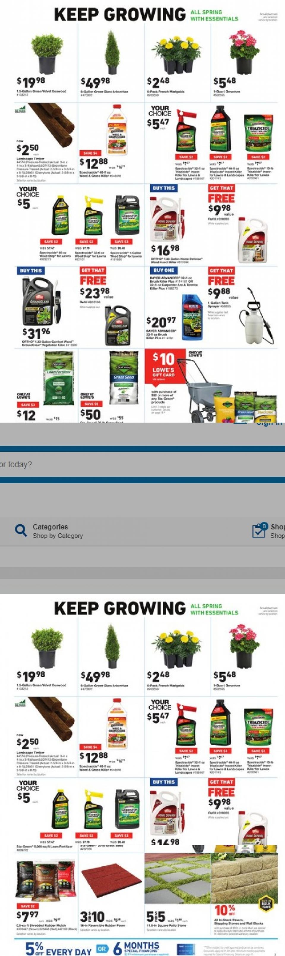 Lowe's Ad page 4