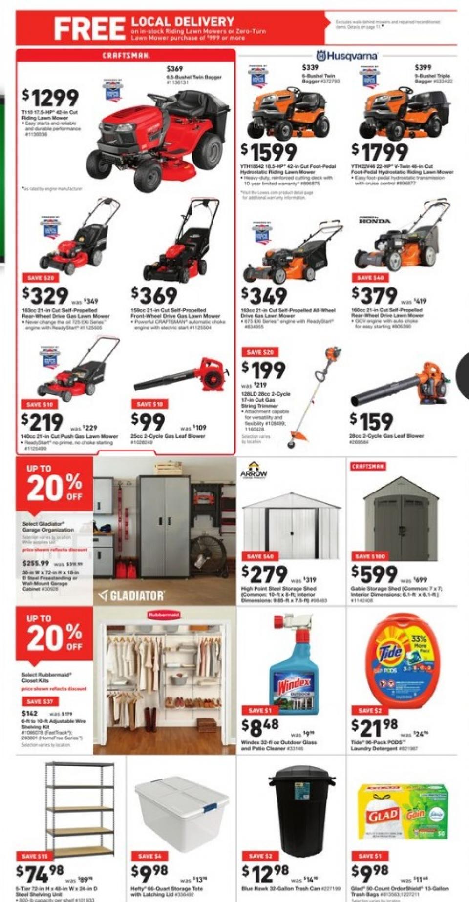 Lowe's Ad page 8