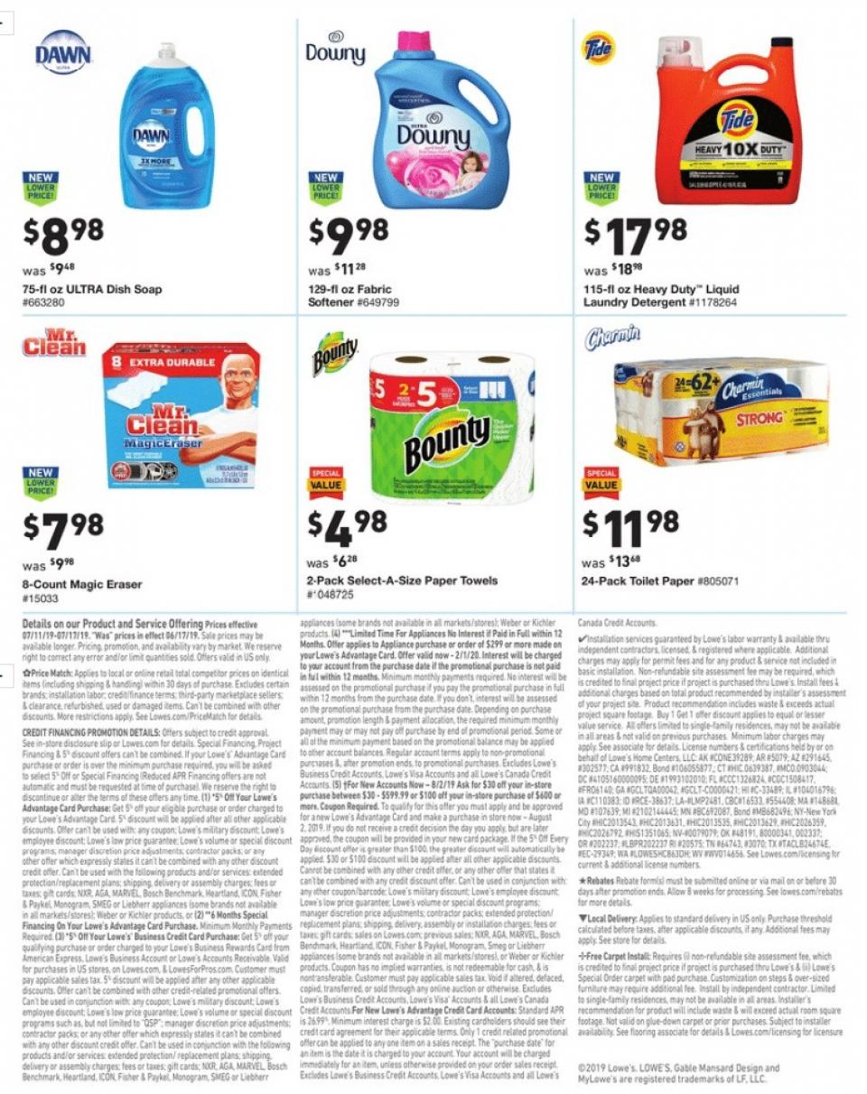 Lowe's Ad page 18