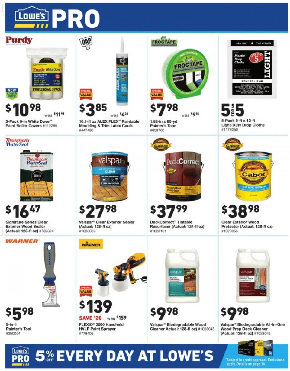 Lowe's Ad page 19