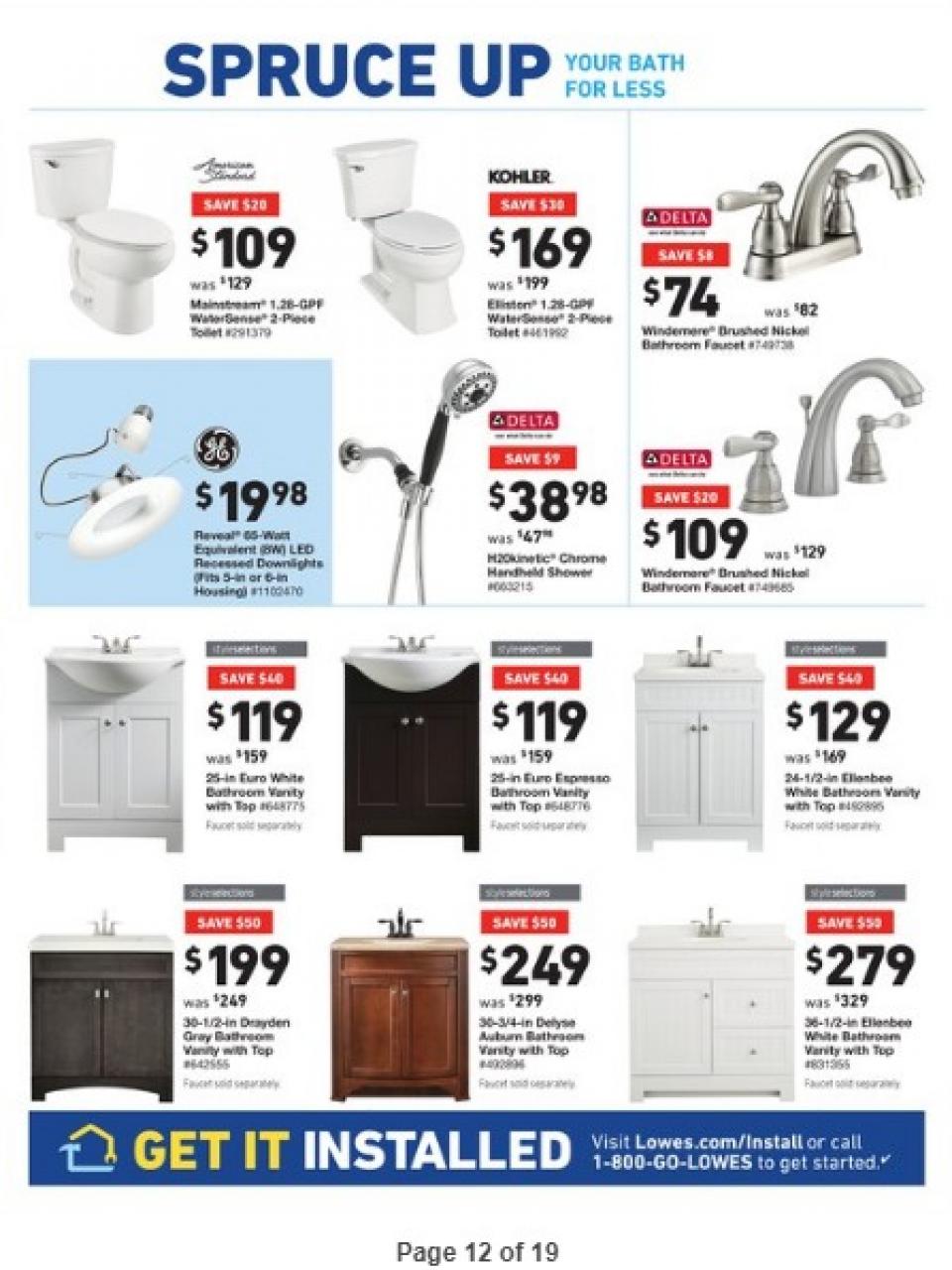 Lowe's Ad page 12