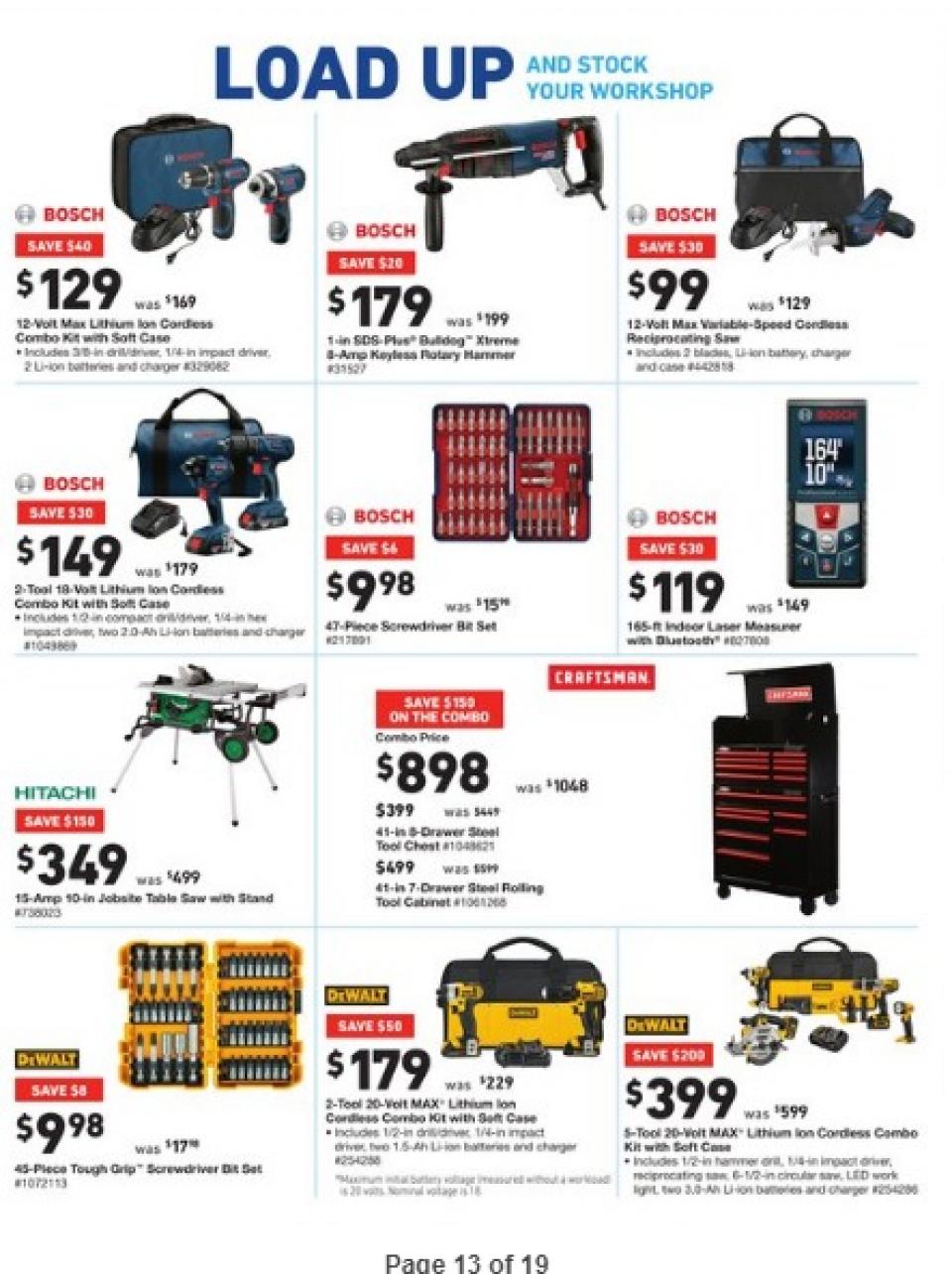 Lowe's Ad page 13