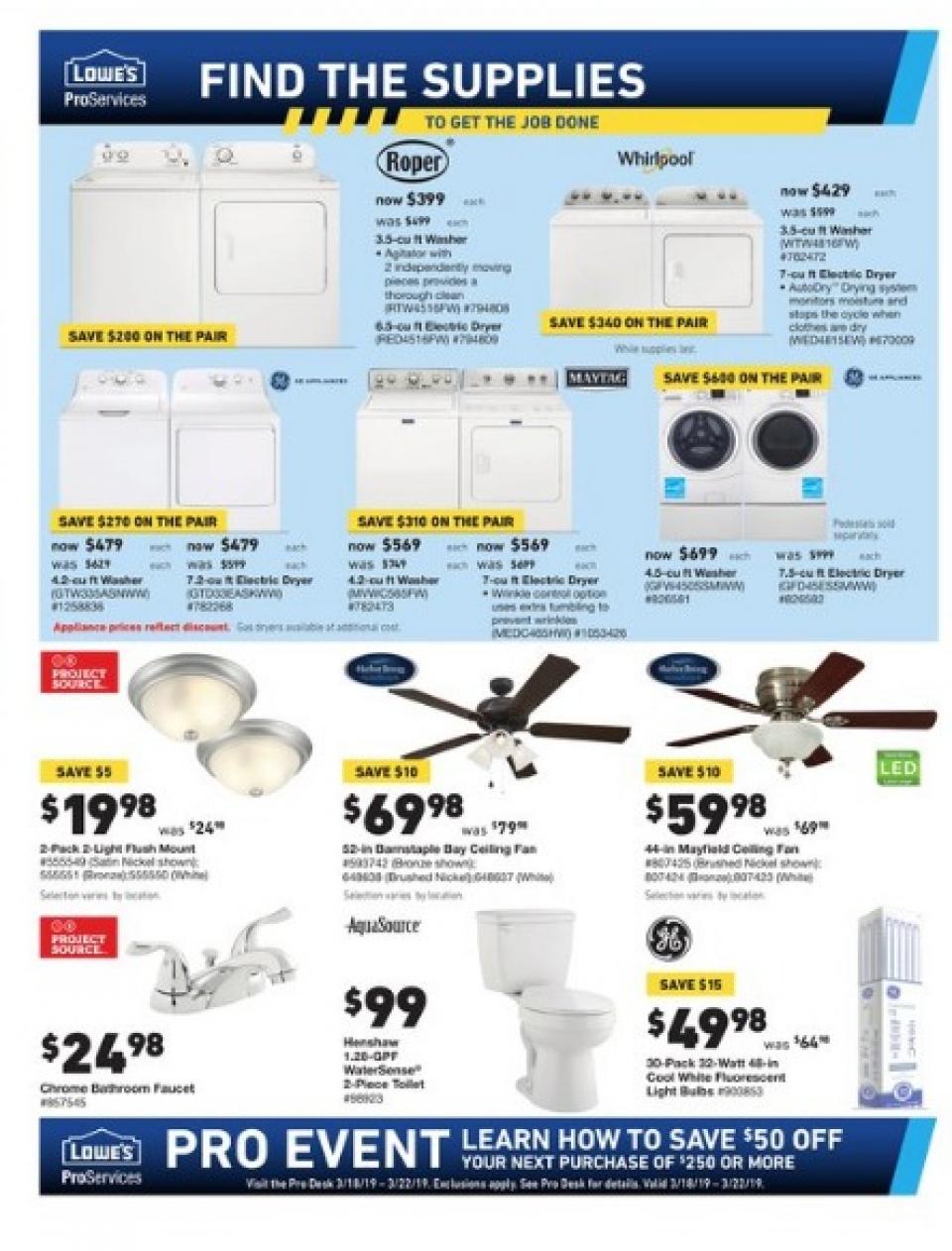 Lowe's Ad page 17