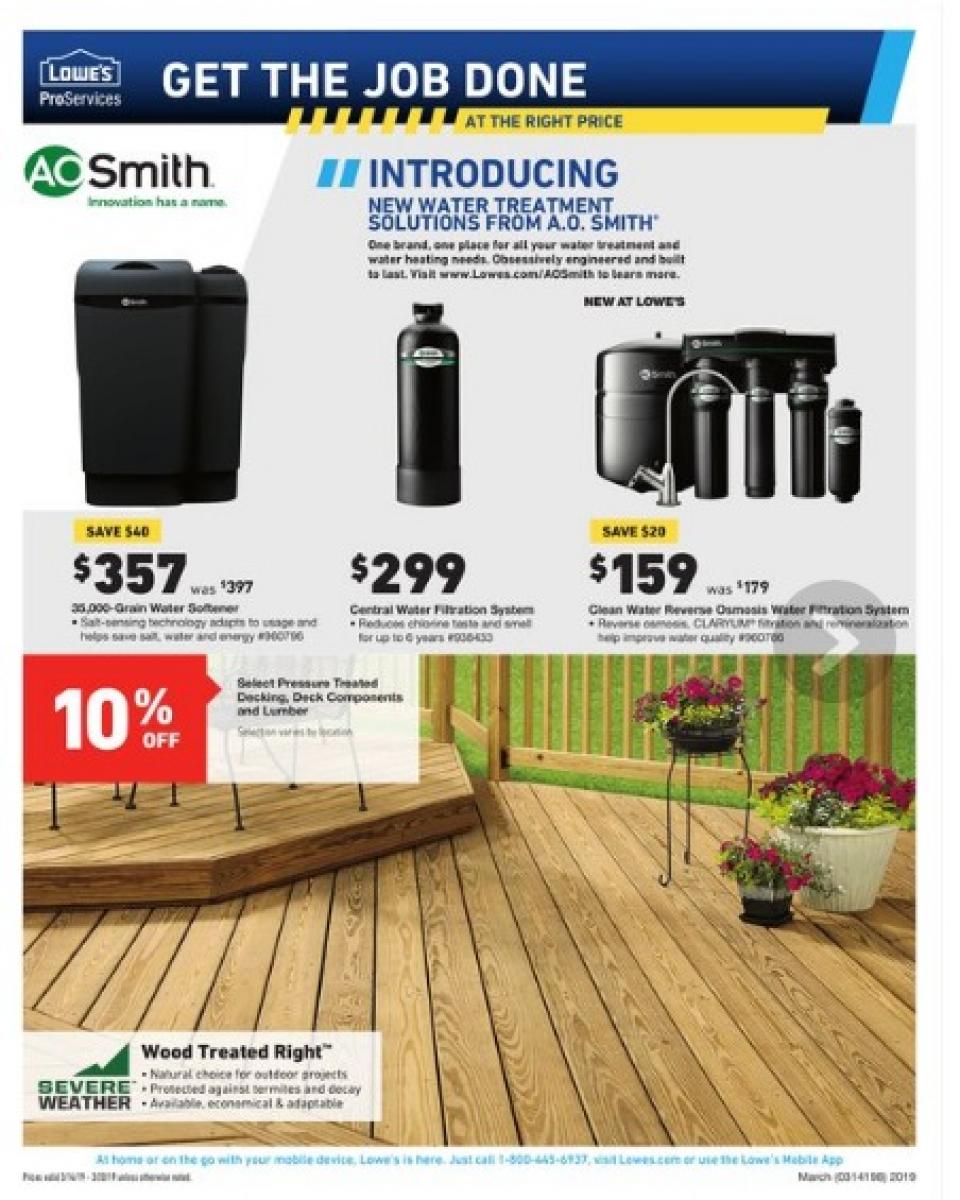 Lowe's Ad page 19