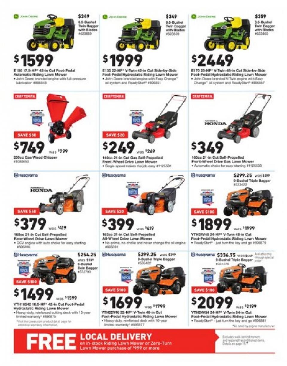 Lowe's Ad page 7
