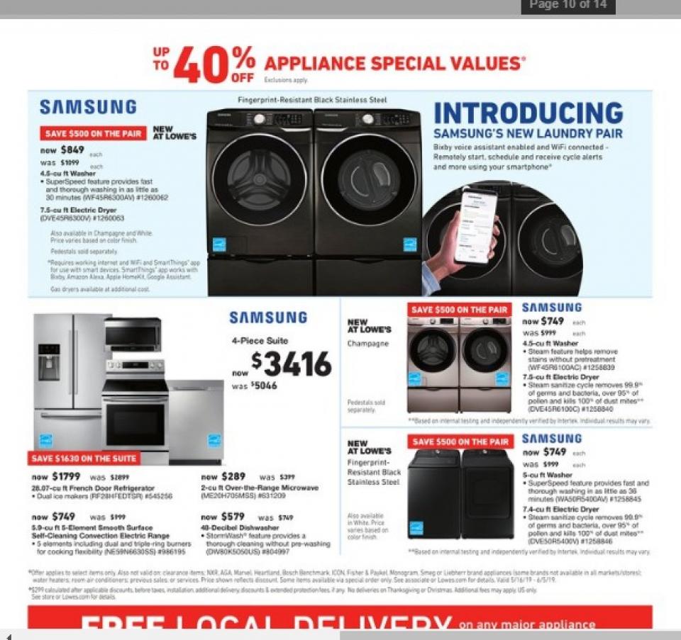 Lowe's Ad page 10