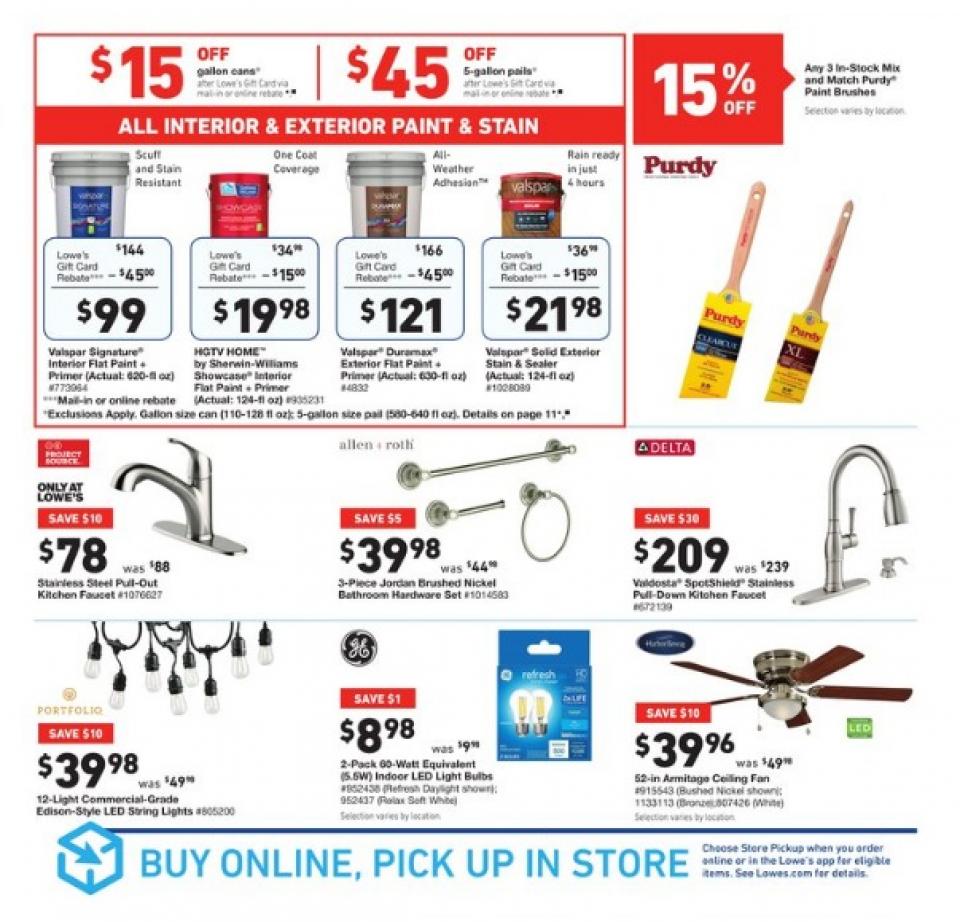 Lowe's Ad page 11