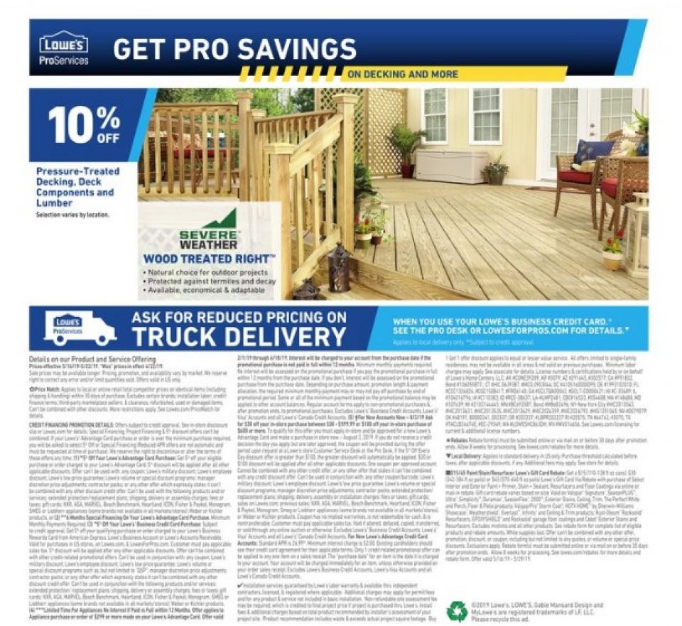 Lowe's Ad page 13