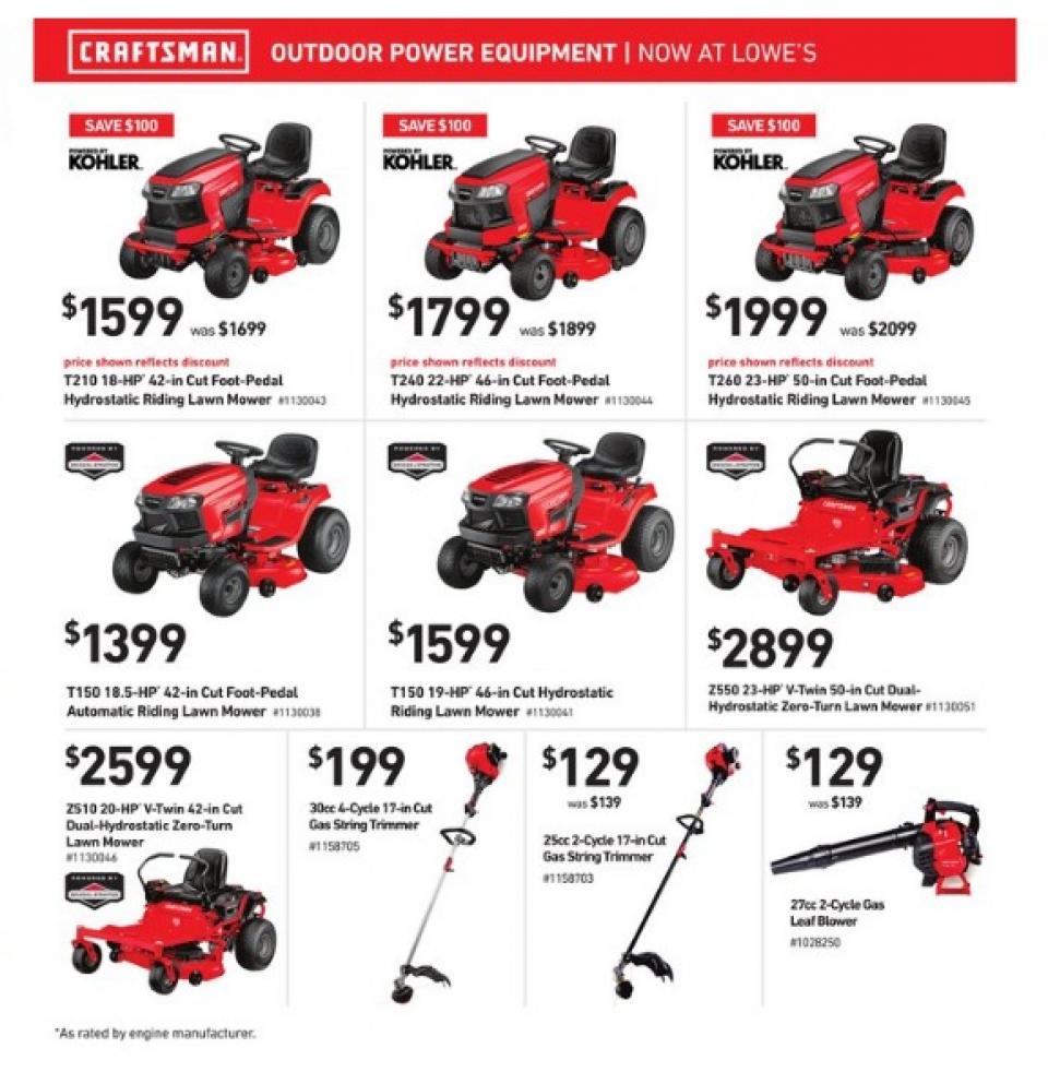 Lowe's Ad page 8