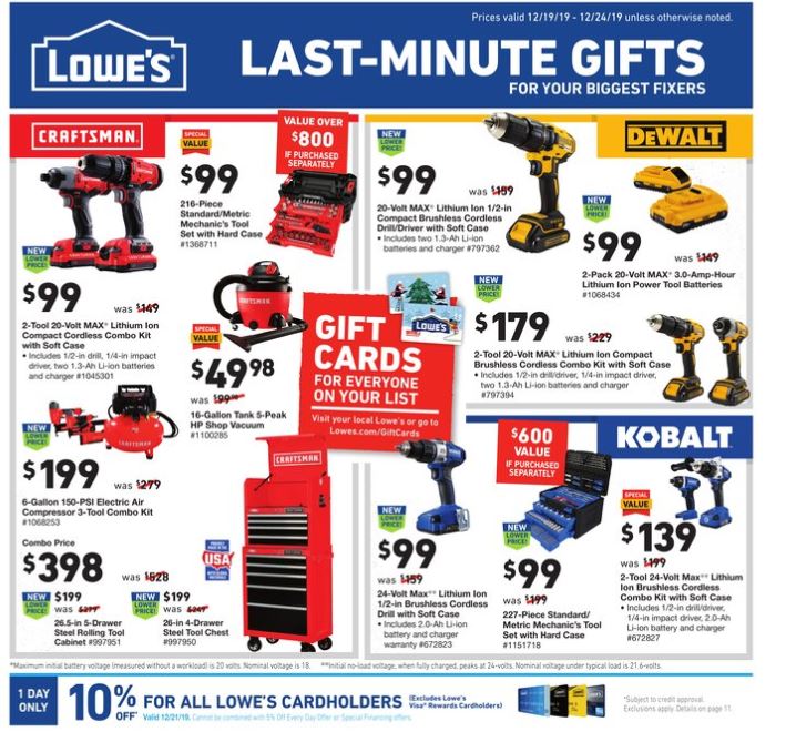Lowe's Ad