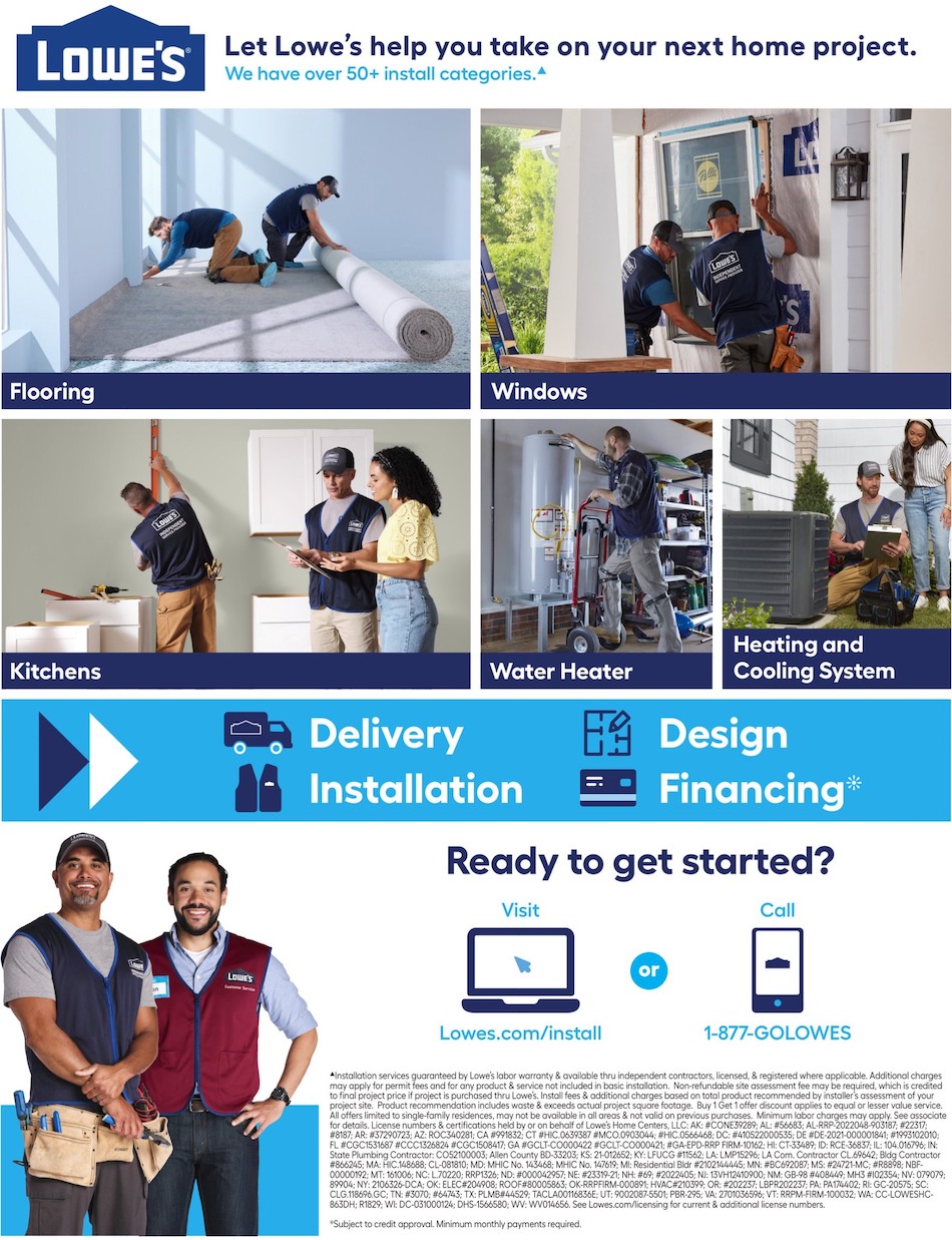 Lowe's Ad page 3