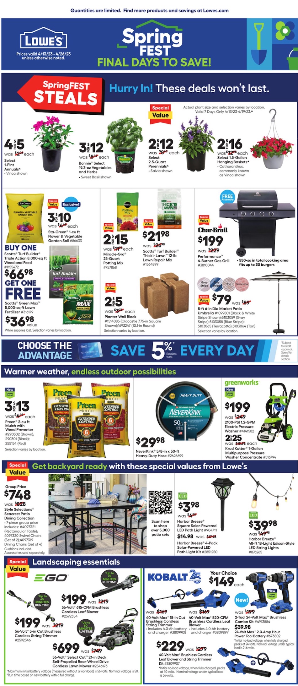 Lowe's Ad