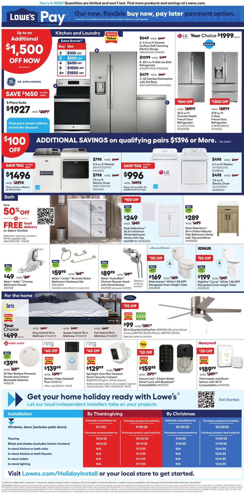 Lowe's Ad page 3