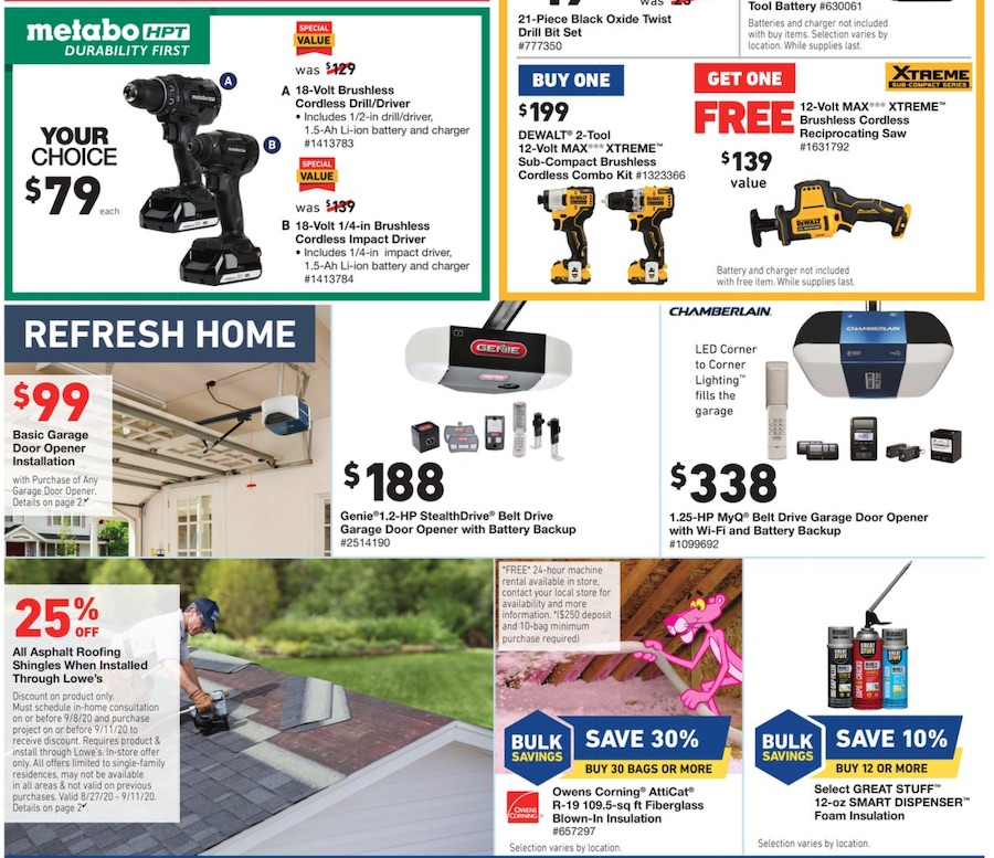 Lowe's Ad page 10
