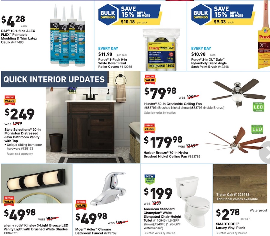 Lowe's Ad page 12