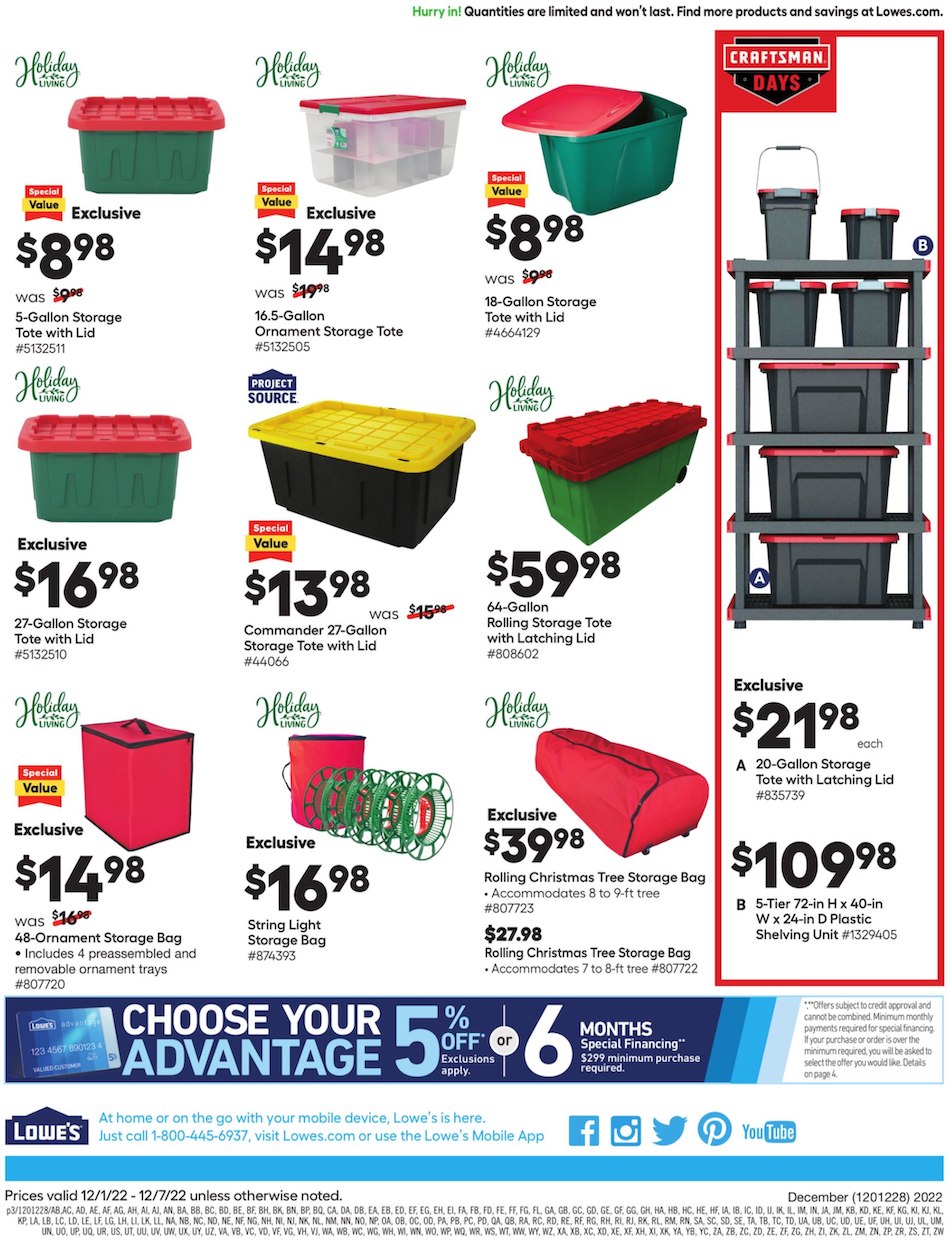Lowe's Ad page 3