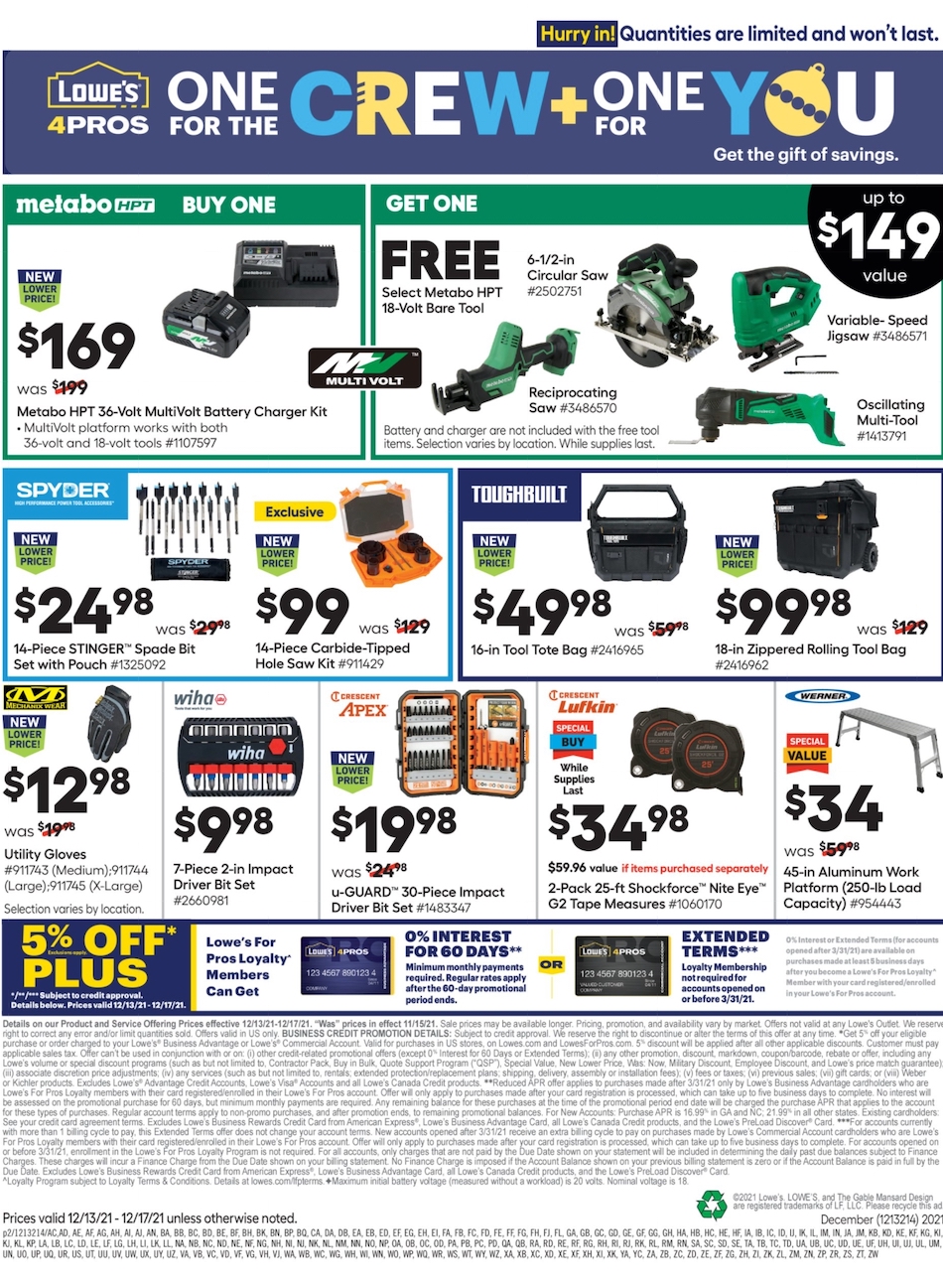 Lowe's Ad