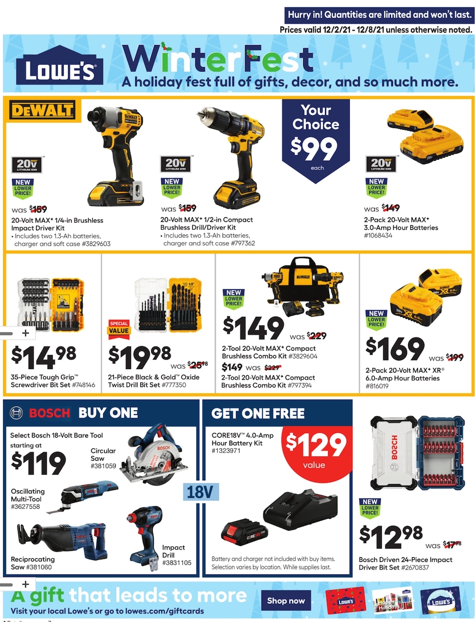 Lowe's Ad