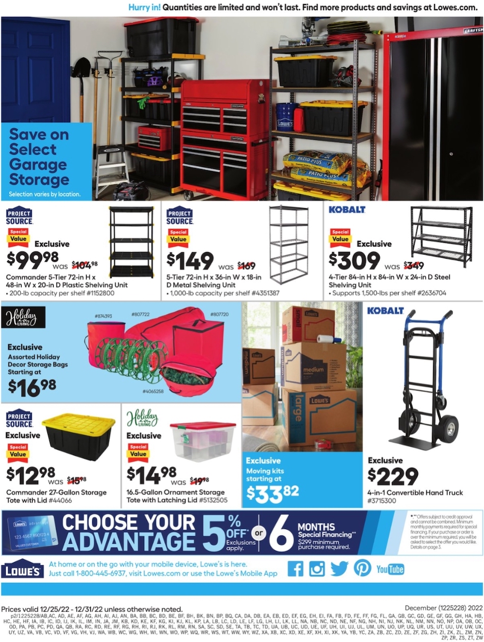 Lowe's Ad
