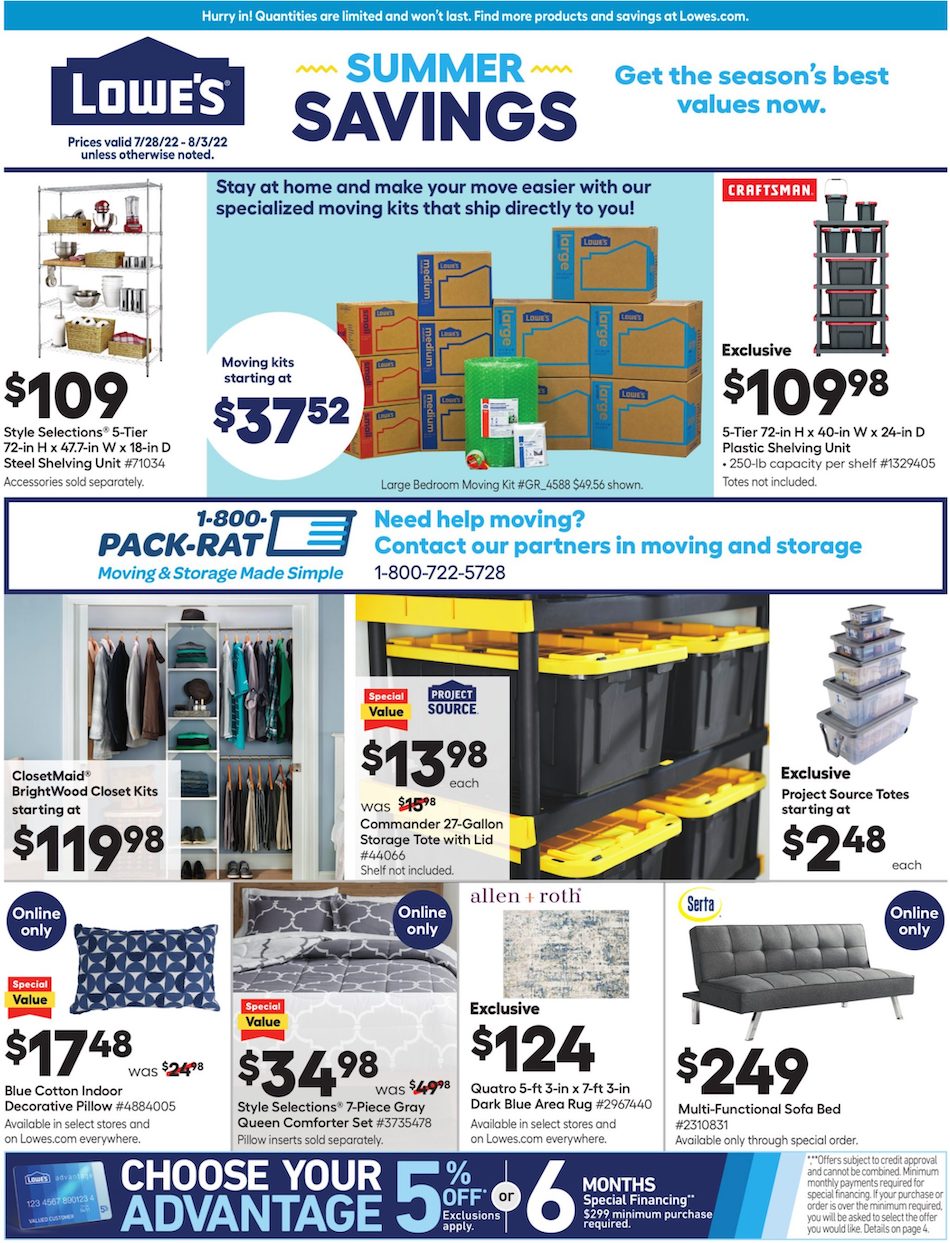 Lowe's Ad