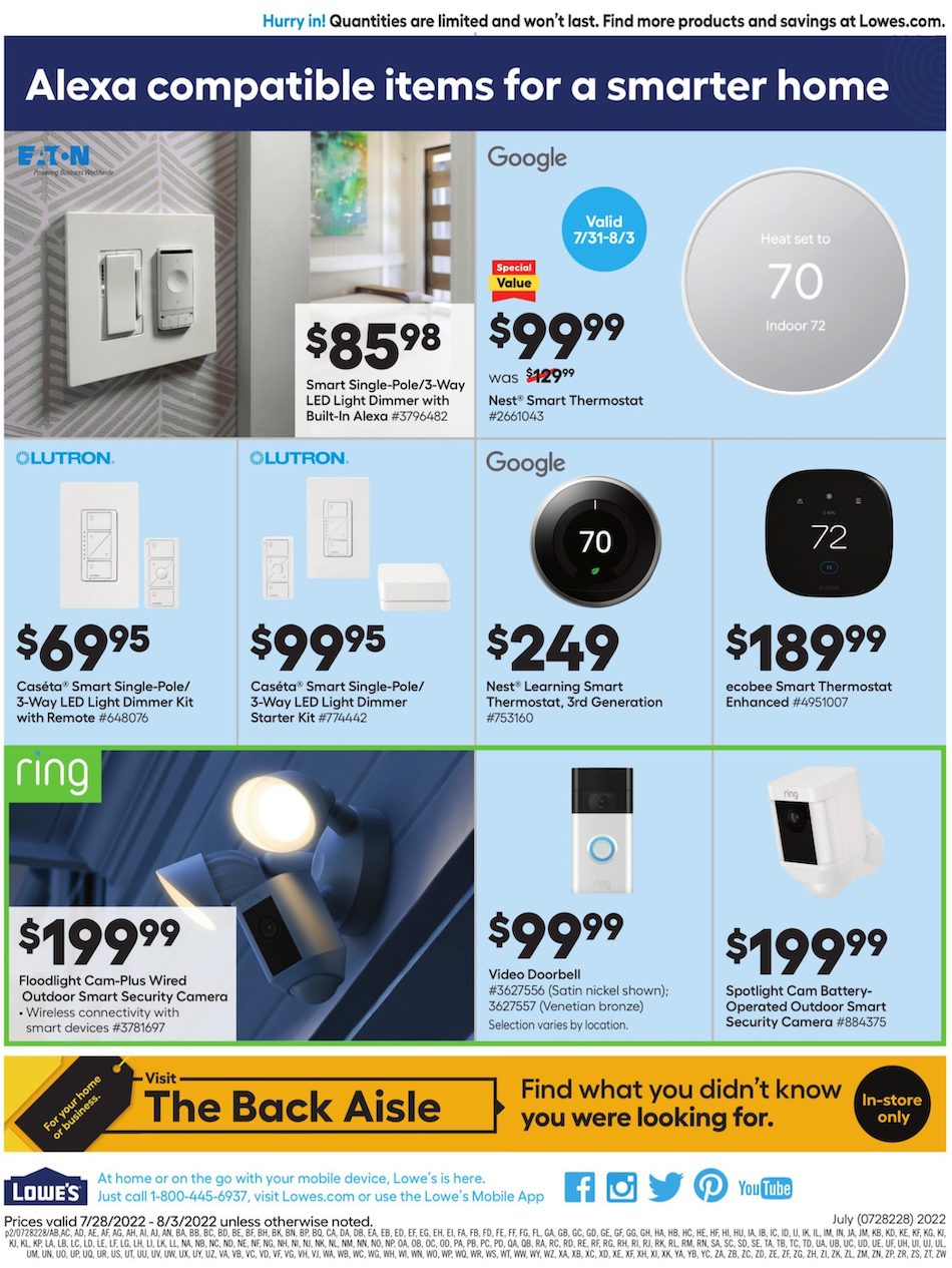 Lowe's Ad page 3