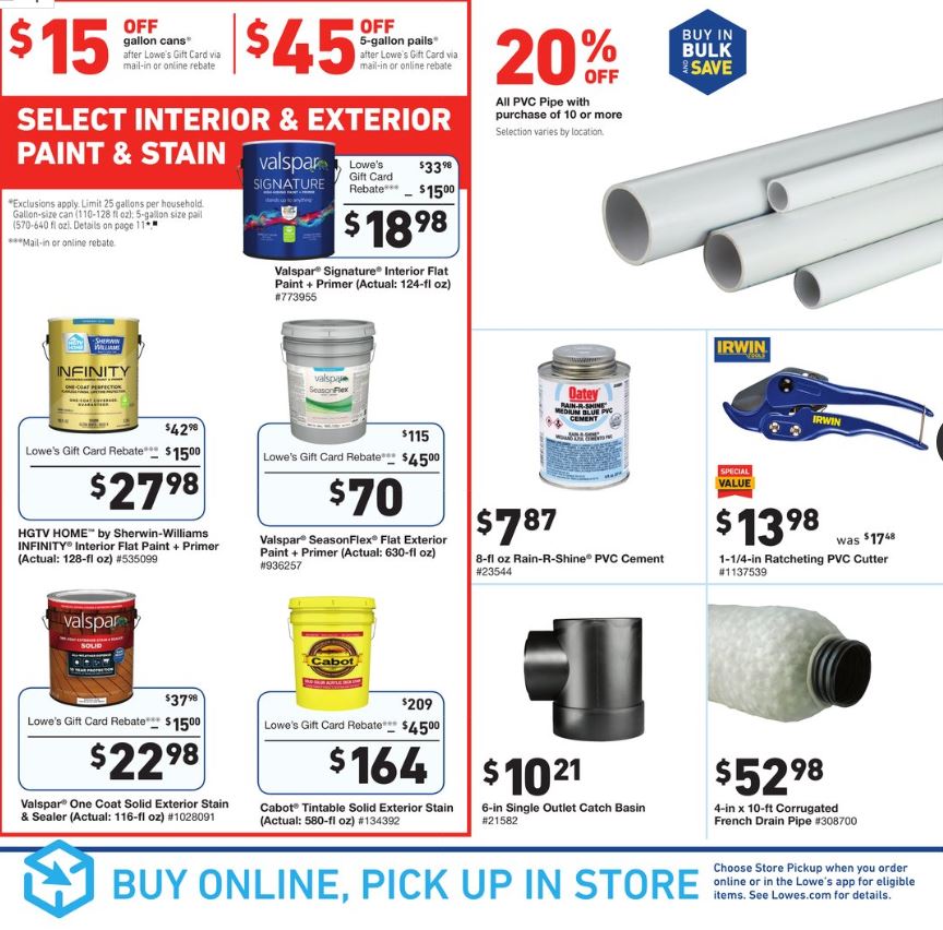 Lowe's Ad page 11