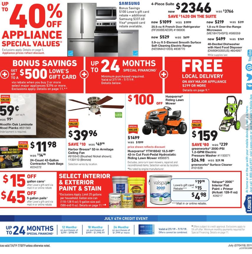 Lowe's Ad page 13