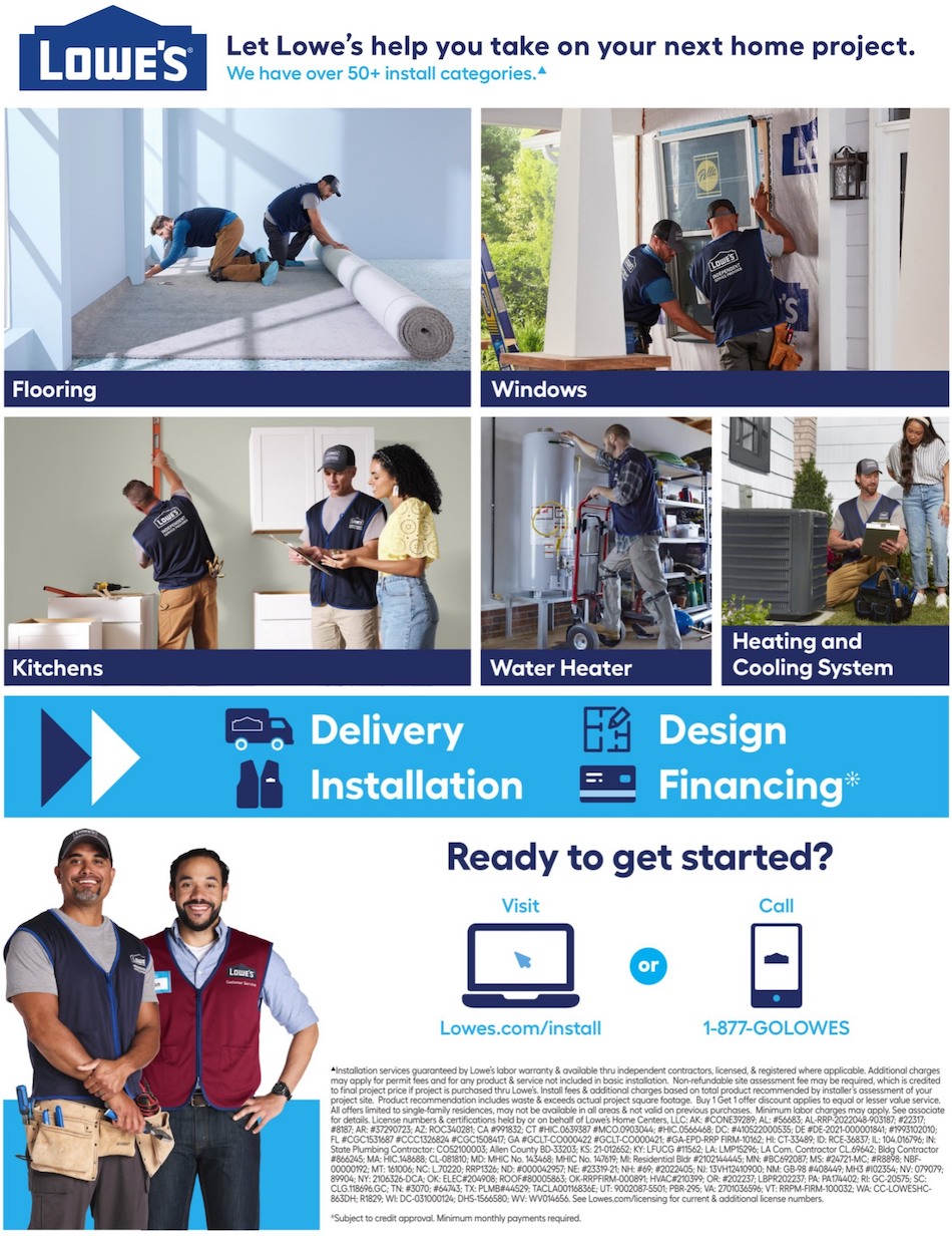 Lowe's Ad page 3