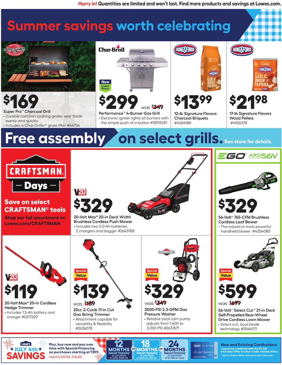 Lowe's Ad page 3