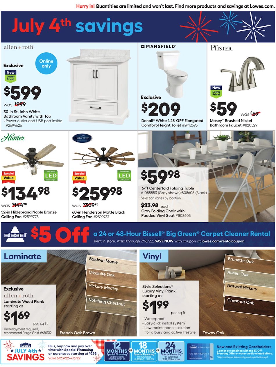 Lowe's Ad page 5
