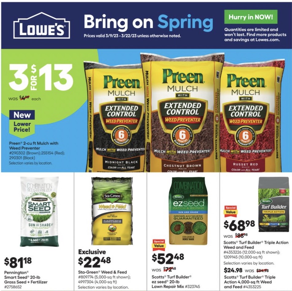 Lowe's Ad