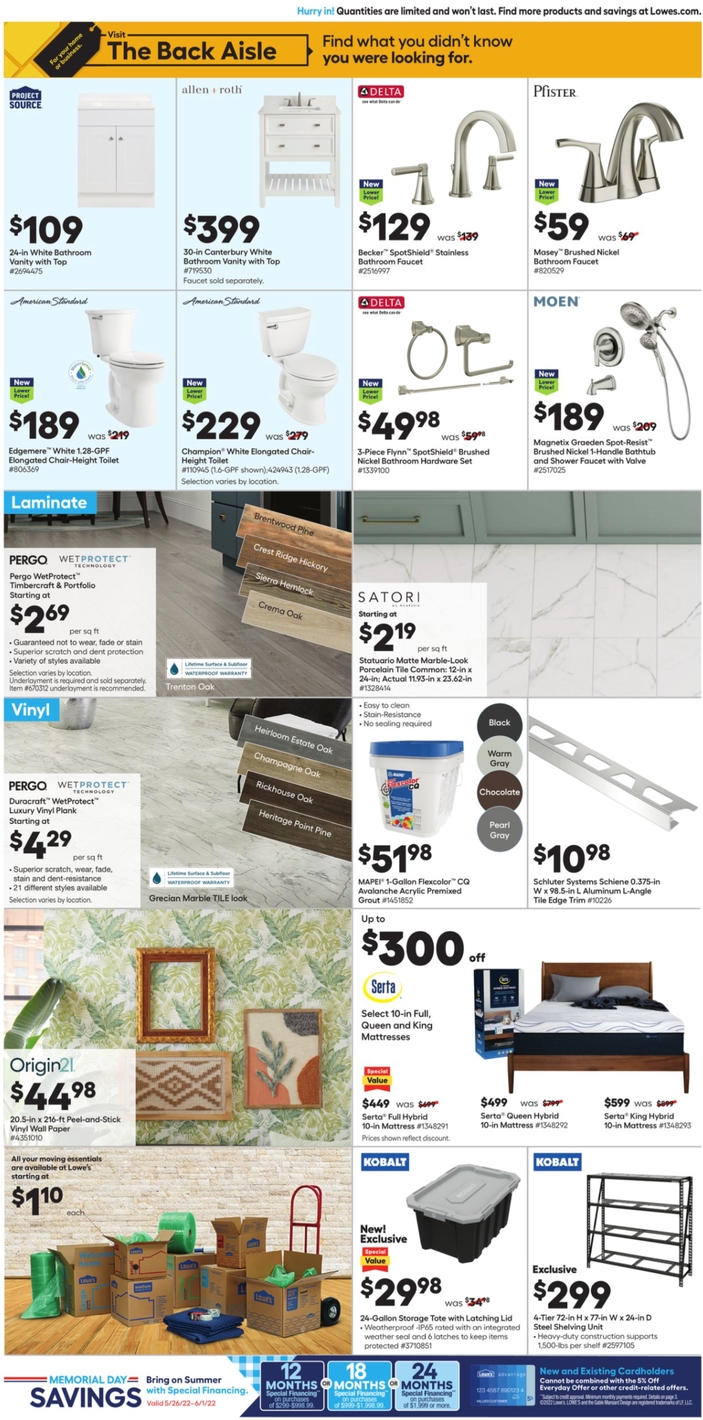Lowe's Ad page 11