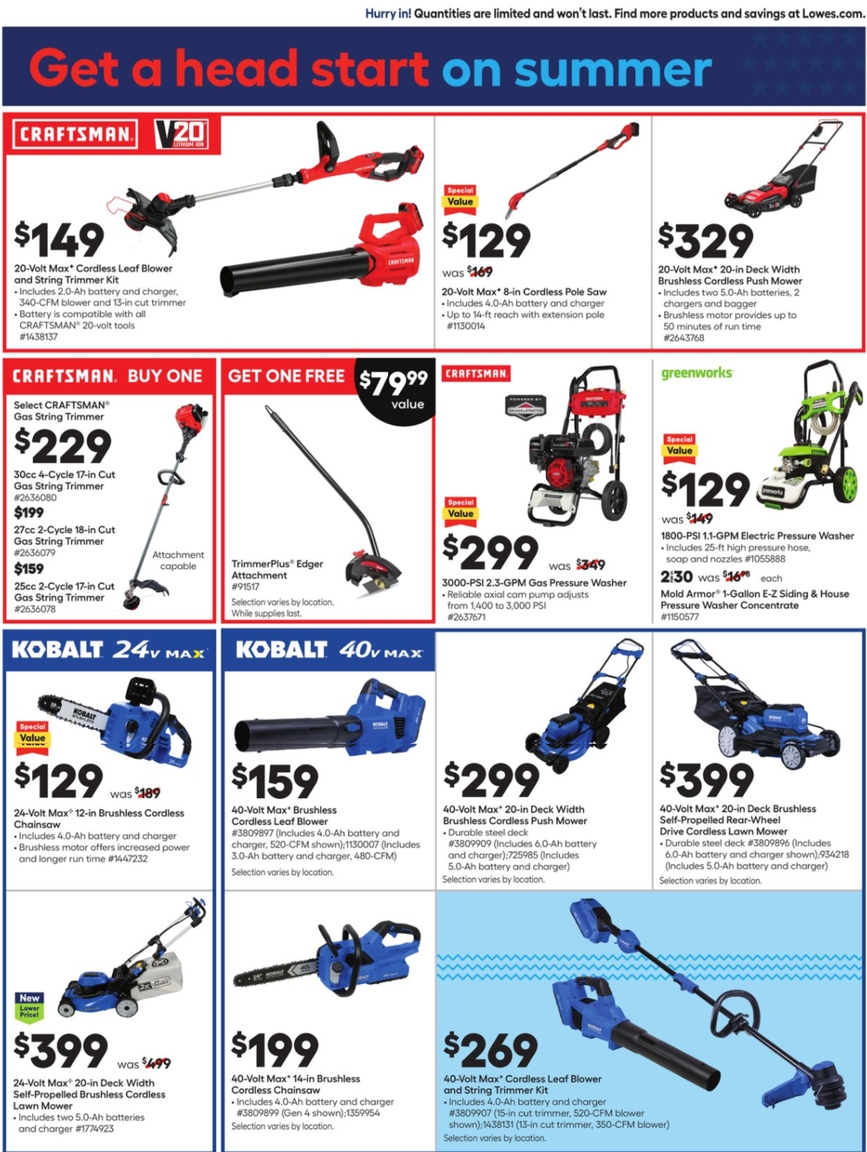 Lowe's Ad page 8
