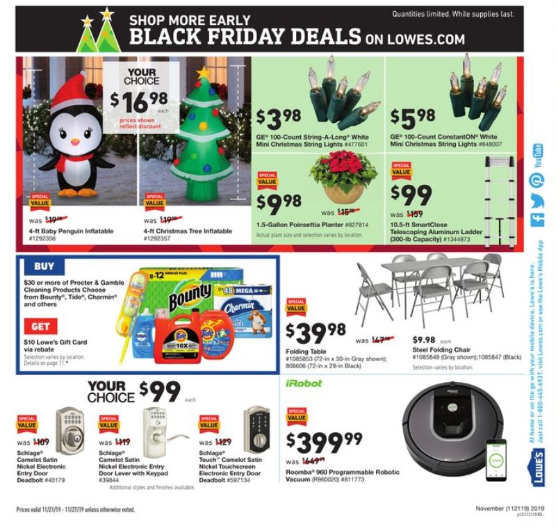 Lowe's Ad page 12