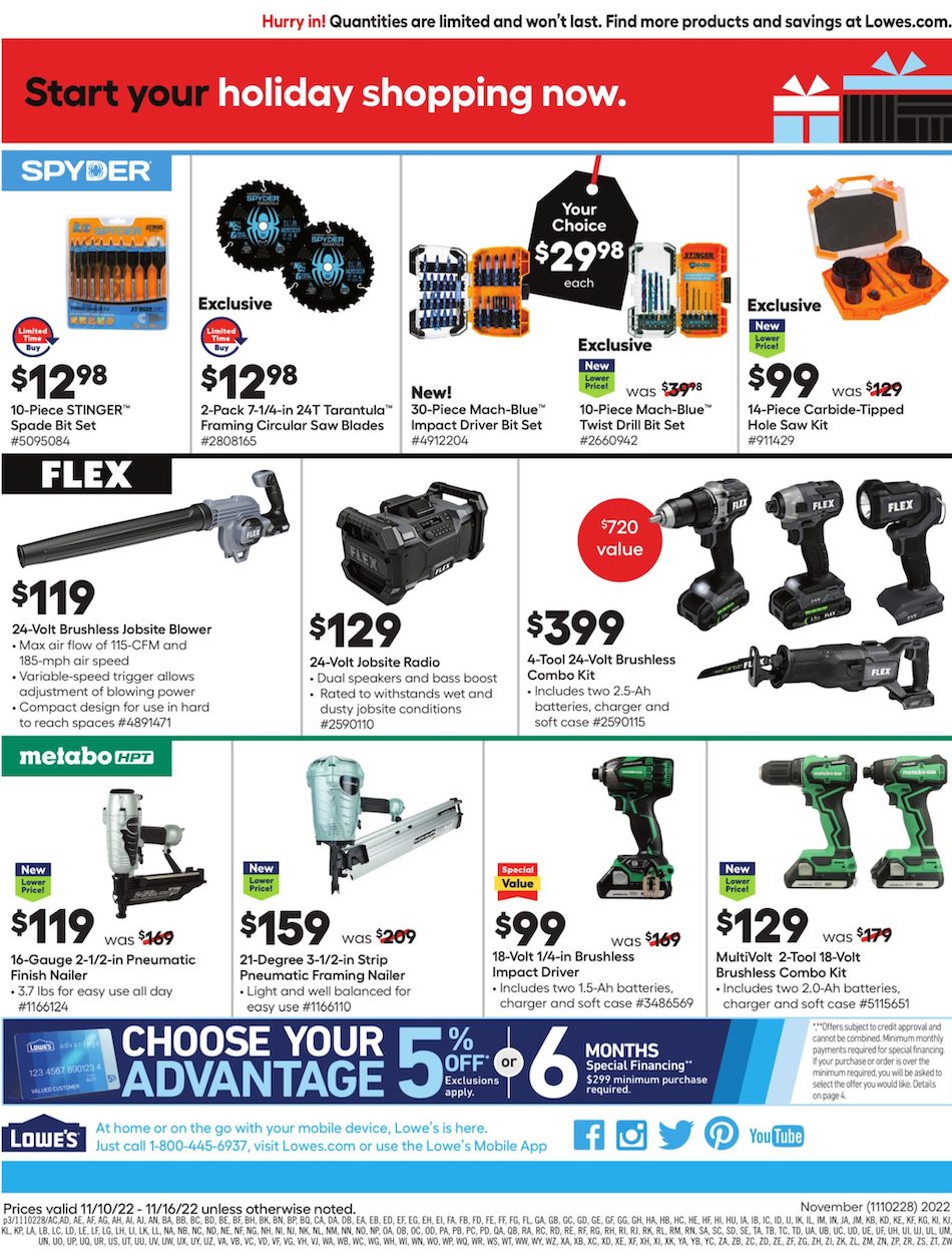 Lowe's Ad page 3