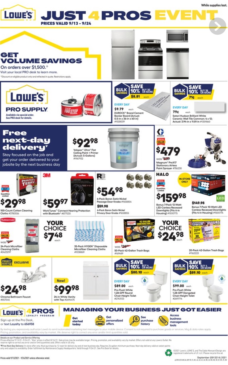 Lowe's Ad page 3