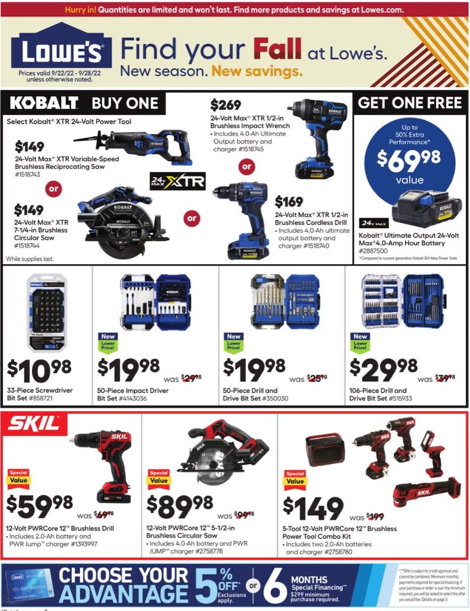Lowe's Ad