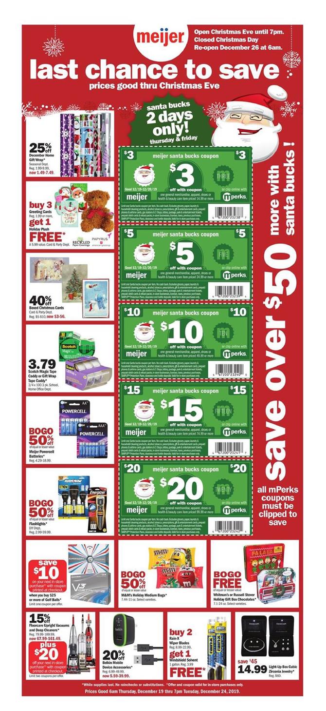 Meijer Weekly Ad