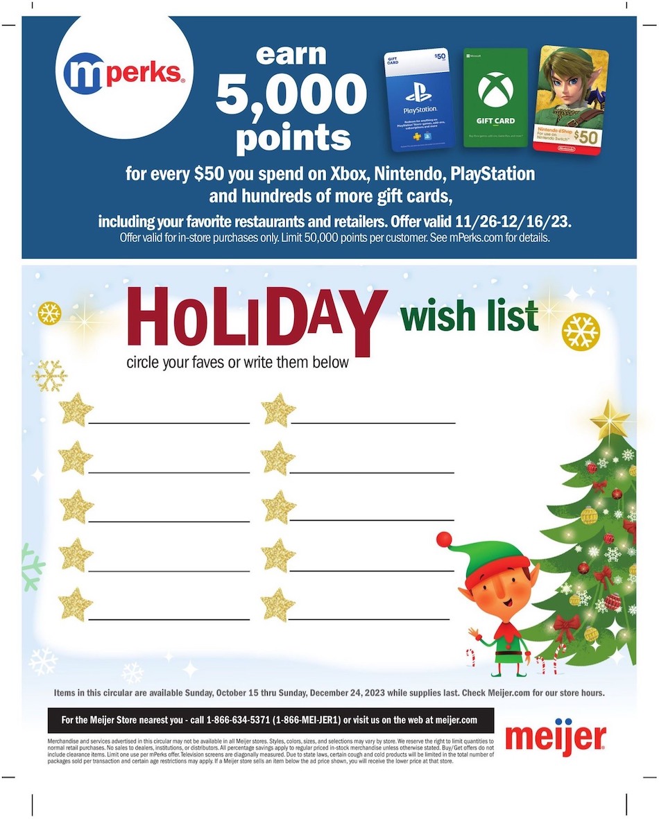 Meijer Weekly Ad page 9