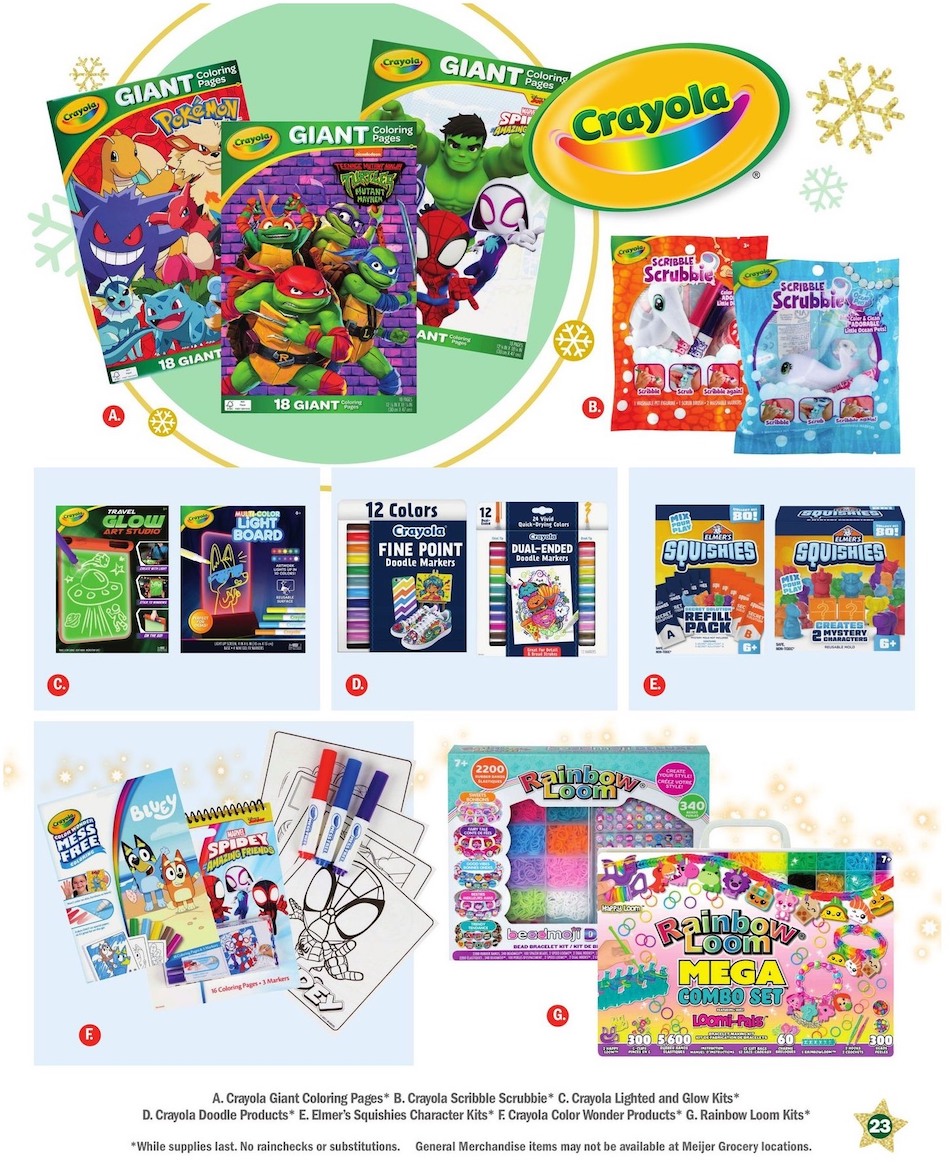Meijer Weekly Ad page 23