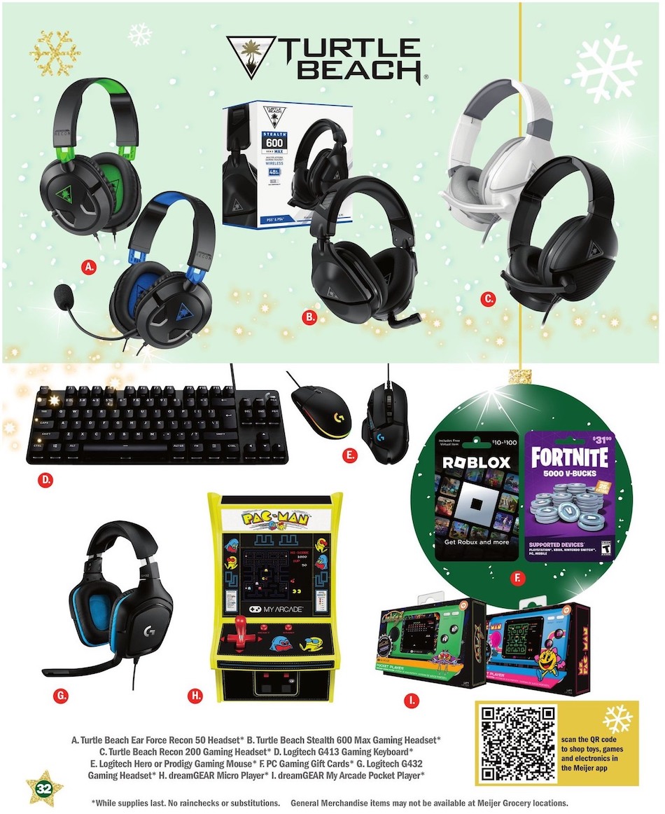 Meijer Weekly Ad page 32