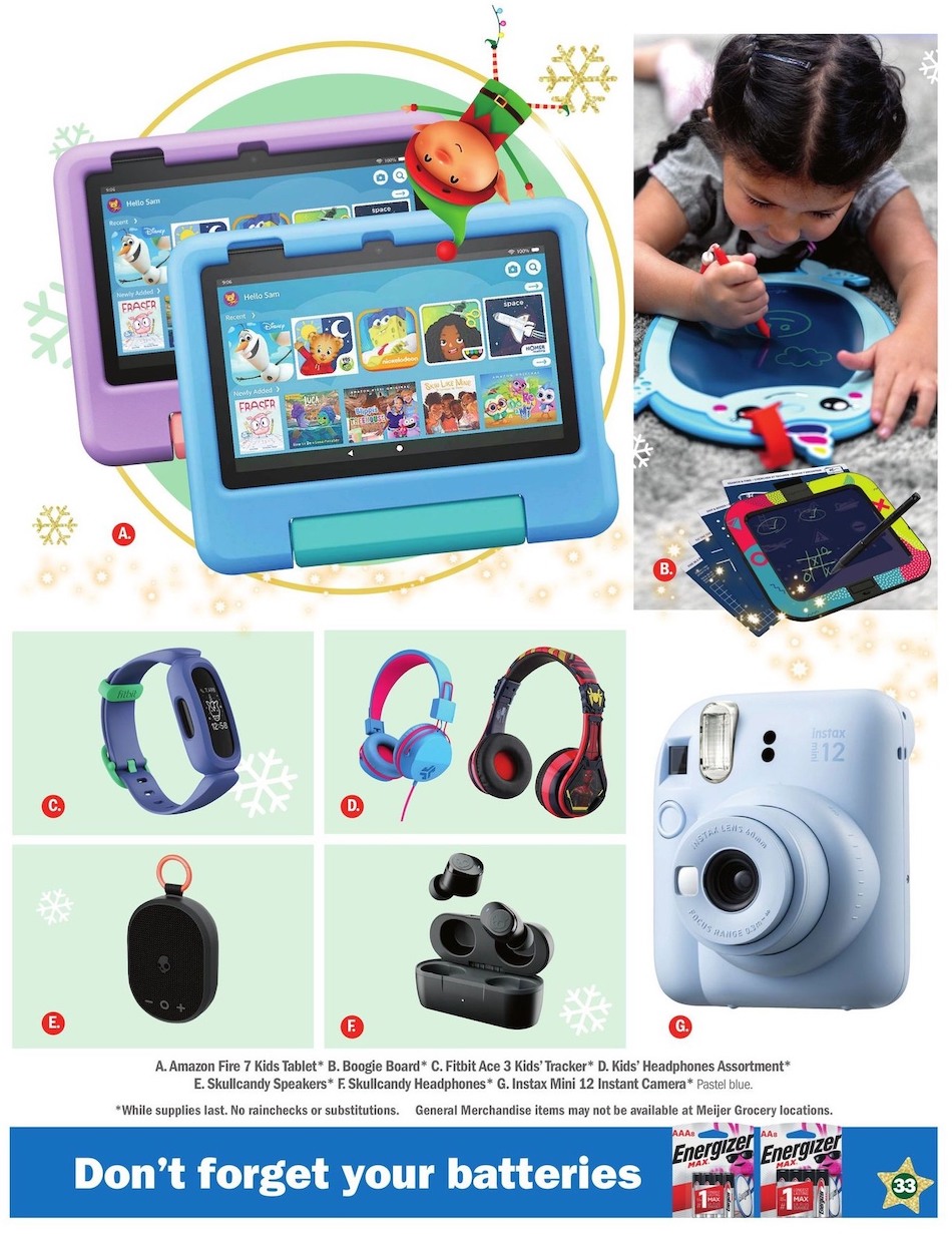 Meijer Weekly Ad page 33