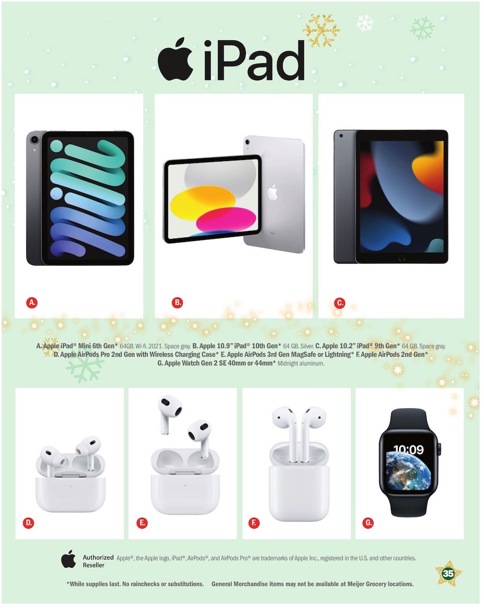 Meijer Weekly Ad page 35
