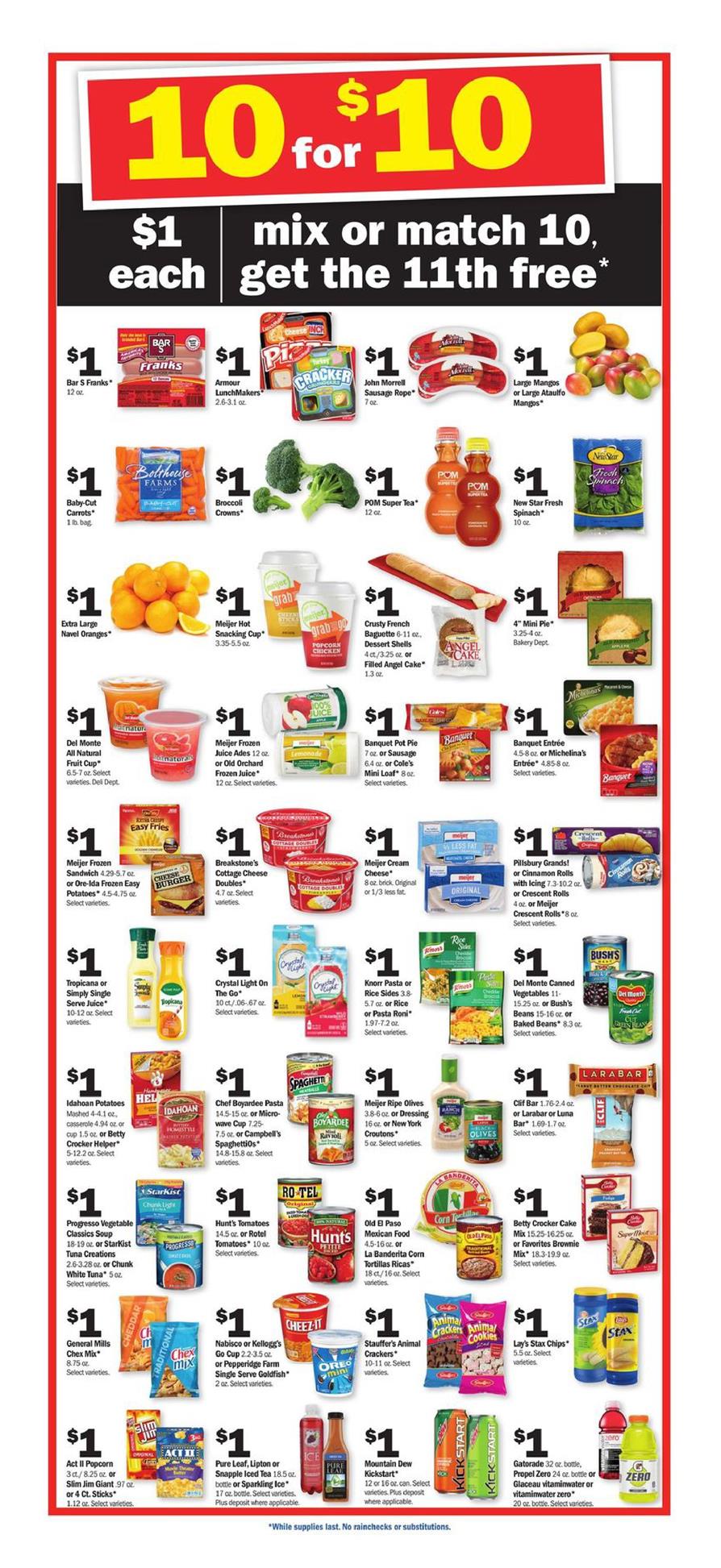 Meijer Weekly Ad