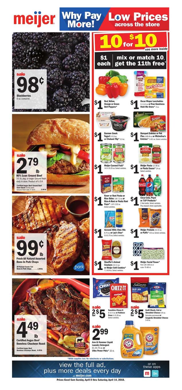 Meijer Weekly Ad