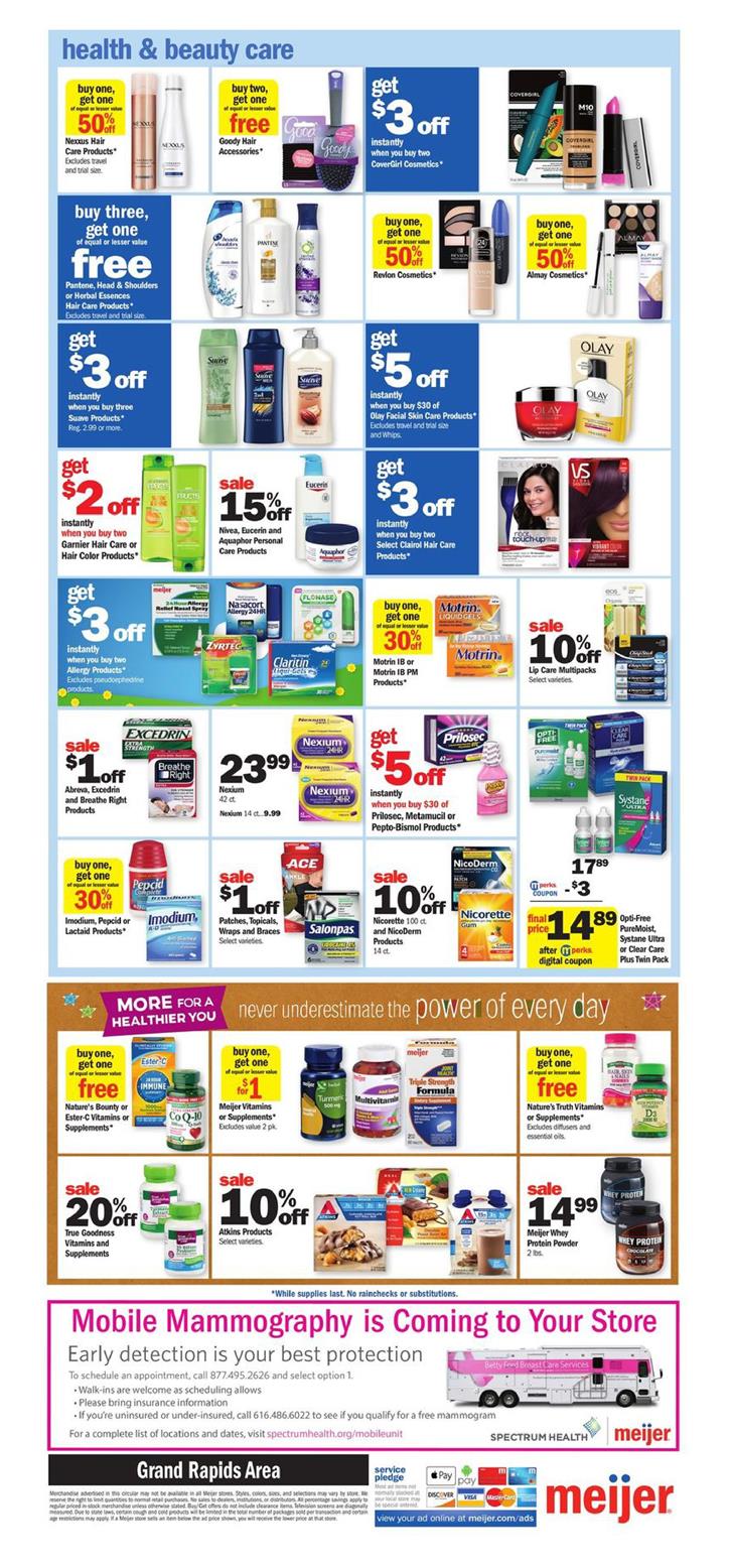 Meijer Weekly Ad page 10